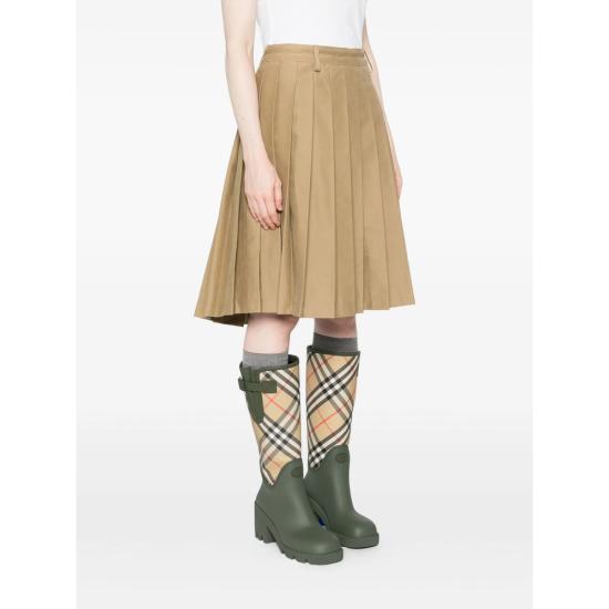 25FW 세븐포올맨카인드 숏 스커트 7UZ50F07 PLATED 1A8 NEUTRALS - 7 FOR ALL MANKIND