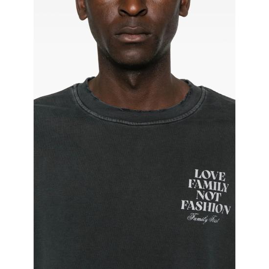 25FW 패밀리퍼스트 밀라노 긴팔 티셔츠 SF2504 BK BLACK - FAMILY FIRST MILANO