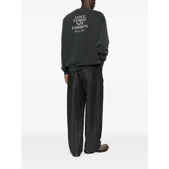 25FW 패밀리퍼스트 밀라노 긴팔 티셔츠 SF2504 BK BLACK - FAMILY FIRST MILANO