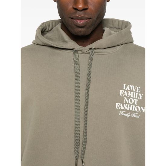 25FW 패밀리퍼스트 밀라노 후드 티셔츠 HS2503 LG GREEN - FAMILY FIRST MILANO