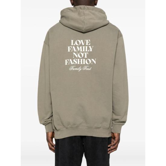 25FW 패밀리퍼스트 밀라노 후드 티셔츠 HS2503 LG GREEN - FAMILY FIRST MILANO