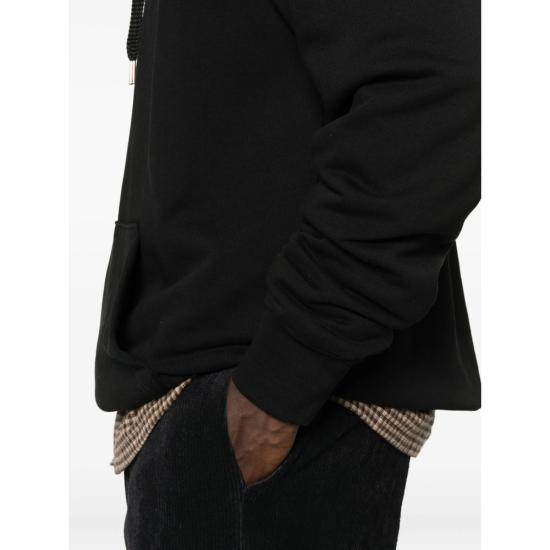 25FW 패밀리퍼스트 밀라노 후드 티셔츠 HS2502 BK BLACK - FAMILY FIRST MILANO