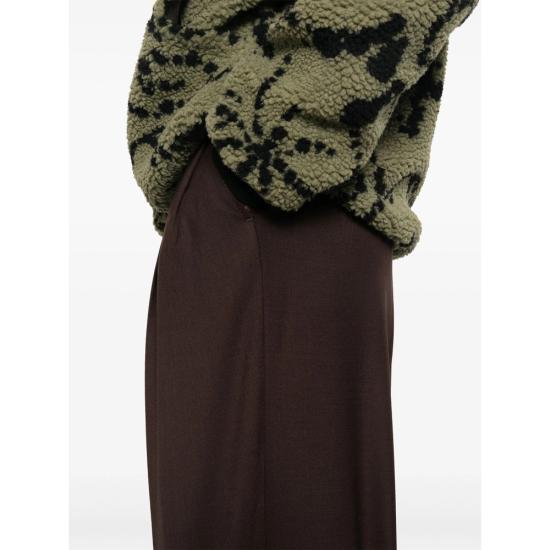 25FW 선플라워 스트레이트 팬츠 4149 2 WIDE PLEAT BROWN - SUNFLOWER