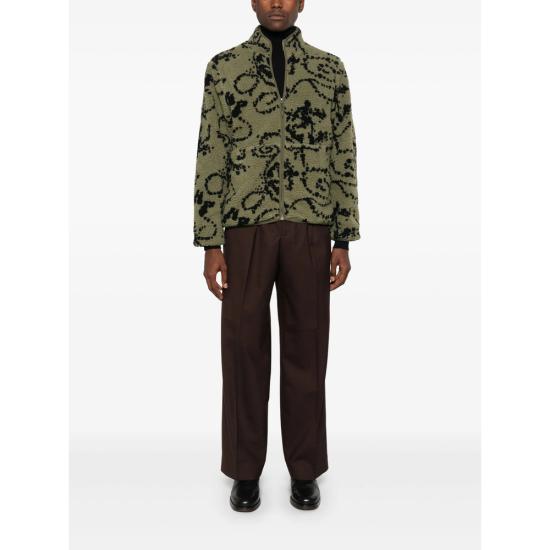 25FW 선플라워 스트레이트 팬츠 4149 2 WIDE PLEAT BROWN - SUNFLOWER