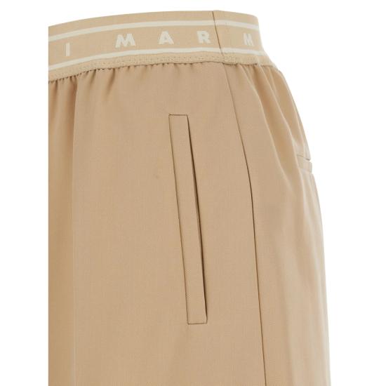 25FW 마르니 팔라초 팬츠 UTWA32 PAMA0604A0 00W32 NEUTRALS - MARNI