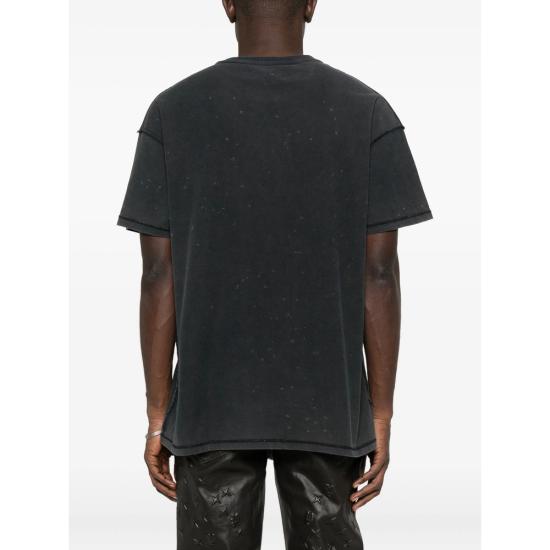 25FW 퍼플 브랜드 반팔 티셔츠 P101 TBBS BLACK - PURPLE BRAND