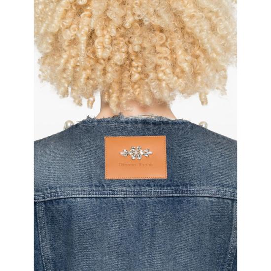 25FW 시몬로샤 데님 자켓 6135B 1231D BLPEA BLUE - SIMONE ROCHA