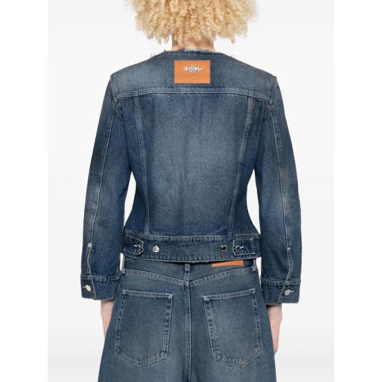 25FW 시몬로샤 데님 자켓 6135B 1231D BLPEA BLUE - SIMONE ROCHA