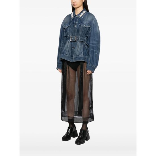 25FW 시몬로샤 데님 자켓 6132B 1231D BLPEA BLUE - SIMONE ROCHA