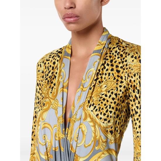 25FW 베르사체 셔츠 1A16251 1005321 5E700 YELLOW - VERSACE