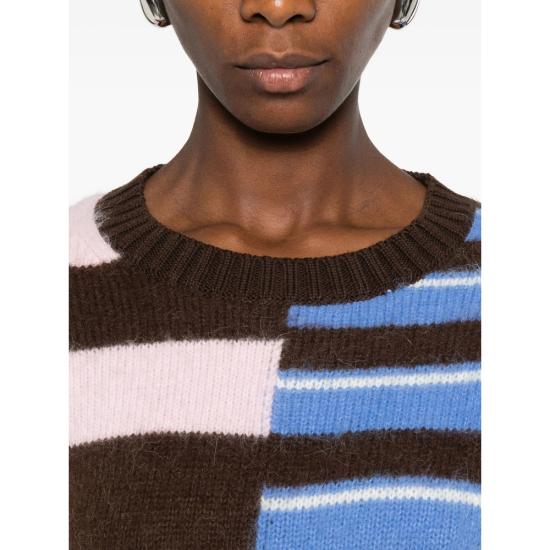 25FW 스티네 고야 자켓 SGK021 2328 MULTI BROWN BLUE - STINE GOYA