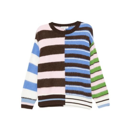 25FW 스티네 고야 자켓 SGK021 2328 MULTI BROWN BLUE