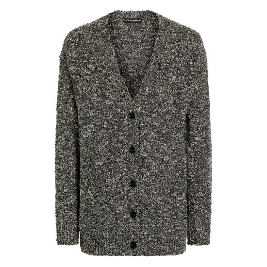 25FW 돌체앤가바나 가디건 GXVE6T JGMC5 S0991 BLACK WHITE