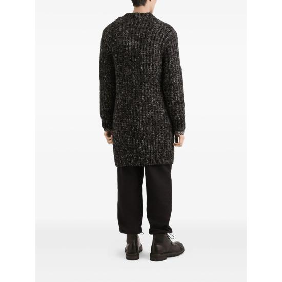 25FW 돌체앤가바나 가디건 GXVE6T JGMC5 S0991 BLACK WHITE - DOLCE & GABBANA