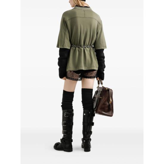 25FW 돌체앤가바나 탑 F8V80T GDDI2 V4026 GREEN - DOLCE & GABBANA