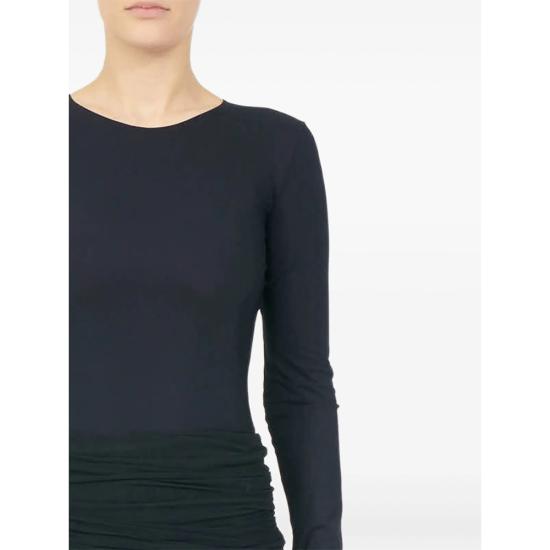 25FW MM6 메종마르지엘라 롱 스커트 M35436 S62MI0036 899 BLUE - MM6 MAISON MARGIELA