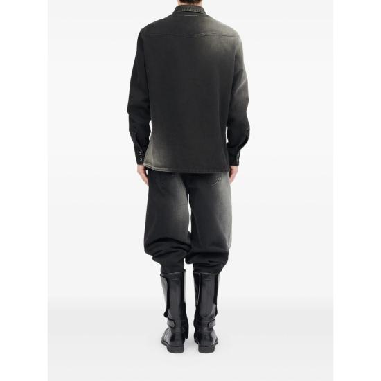 25FW MM6 메종마르지엘라 셔츠 M30011 SH2DT0024 969 BLACK - MM6 MAISON MARGIELA