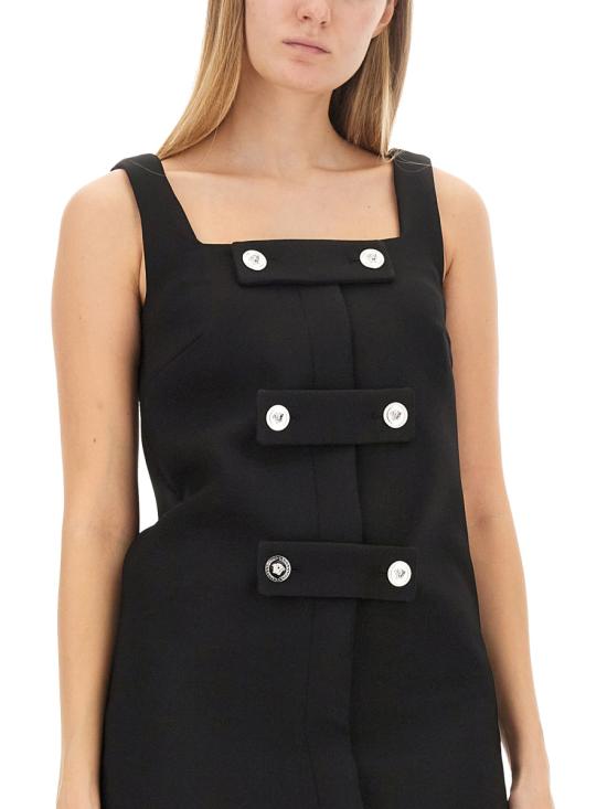  베르사체 숏 원피스 1011270 1A082081B000 BLACK - VERSACE