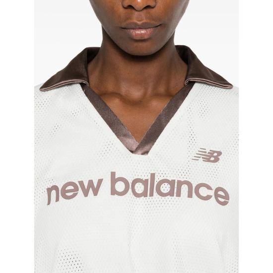 25FW 뉴발란스 폴로 티셔츠 WT53530SST WHITE - NEW BALANCE