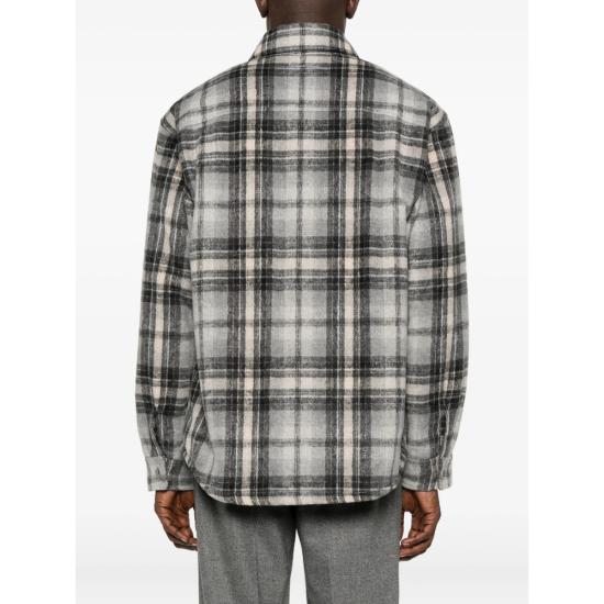 25FW 던스트 셔츠 UDJU5C112G2 GREY BLACK GREY - DUNST