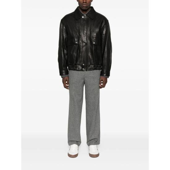 25FW 던스트 가죽 자켓 UDJU5C104BK BLACK - DUNST