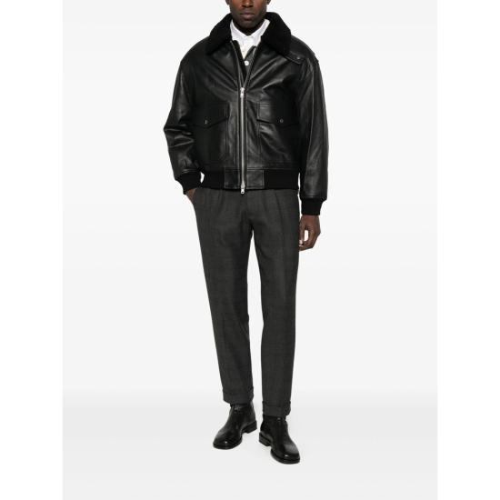 25FW 던스트 가죽 자켓 UDJU5C102BK BLACK - DUNST