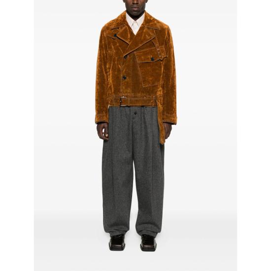 25FW 드리스 반 노튼 바이커 자켓 2392 020579 105 BROWN - DRIES VAN NOTEN