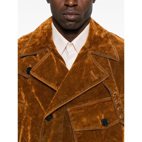 25FW 드리스 반 노튼 바이커 자켓 2392 020579 105 BROWN - DRIES VAN NOTEN