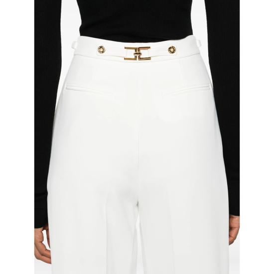 25FW 엘리자베타프랜치 스트레이트 팬츠 PA09956E2 360 WHITE - ELISABETTA FRANCHI