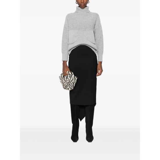 25FW 더 레이티스트 미디 스커트 C BREE 9001 W0206 T0002 BLACK - THE LATEST