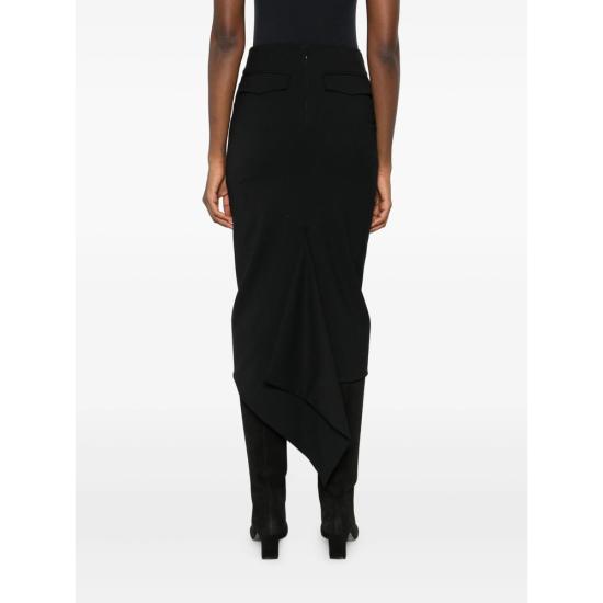 25FW 더 레이티스트 미디 스커트 C BREE 9001 W0206 T0002 BLACK - THE LATEST