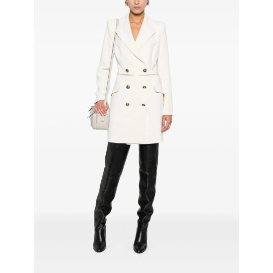 25FW 엘리자베타프랜치 숏 원피스 AB89657E2 DZ9 NEUTRALS - ELISABETTA FRANCHI