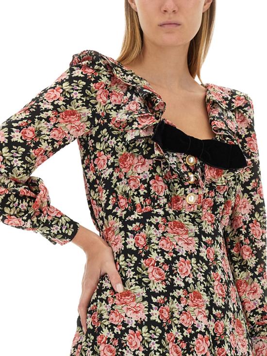  알레산드라리치 숏 원피스 FAB3493 F4001900 BLACK - ALESSANDRA RICH