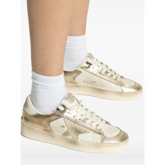 26SS 골든구스 스타단 스니커즈 GWF00333 F007536 12281 YELLOW WHITE - GOLDEN GOOSE