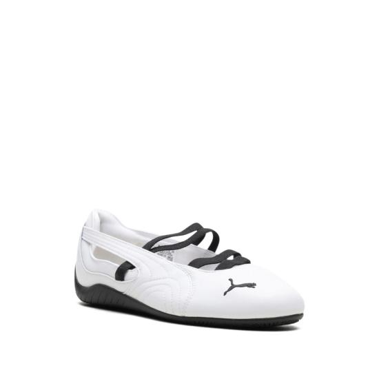 25FW 푸마 플랫 슈즈 403587 01 WHITE - PUMA