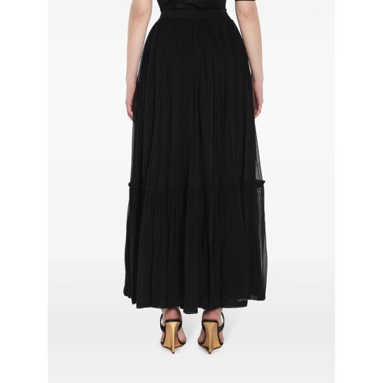 25SS 생로랑 스커트 823141 Y115W 1000 BLACK - SAINT LAURENT