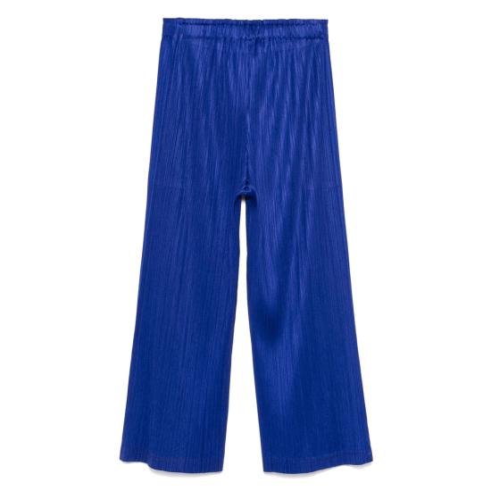 25FW 플리츠플리즈 크롭 팬츠 PP56JF482 72 BLUE - PLEATS PLEASE