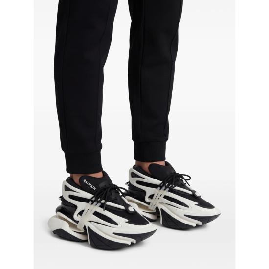 26SS 발망 스니커즈 BM1VJ309 KNOC EAB WHITE BLACK - BALMAIN