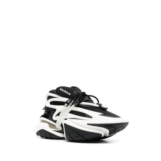 26SS 발망 스니커즈 BM1VJ309 KNOC EAB WHITE BLACK - BALMAIN