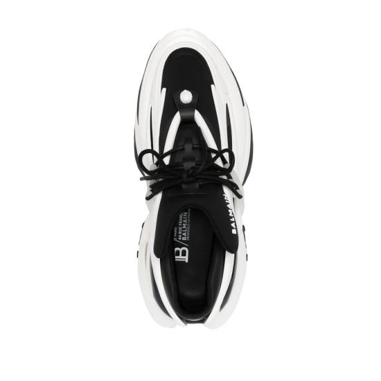 26SS 발망 스니커즈 BM1VJ309 KNOC EAB WHITE BLACK - BALMAIN