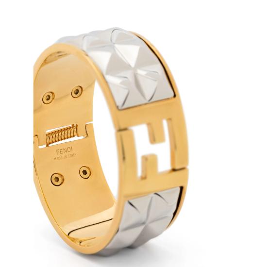  펜디 팔찌 L69 8AG137 F0F0N METALLIC - FENDI