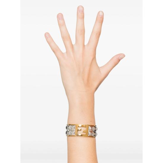  펜디 팔찌 L69 8AG137 F0F0N METALLIC - FENDI