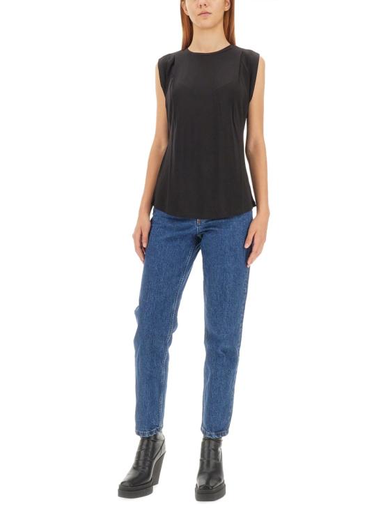  마이클 코어스 민소매 티셔츠 MF351317AW 001BLACK - MICHAEL KORS