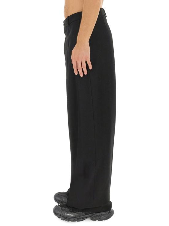  발렌시아가 스트레이트 팬츠 770520 TPT151000 BLACK - BALENCIAGA