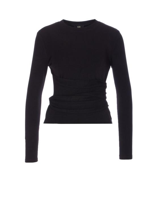 25FW 엘레 스웨터 0243 NERO Black