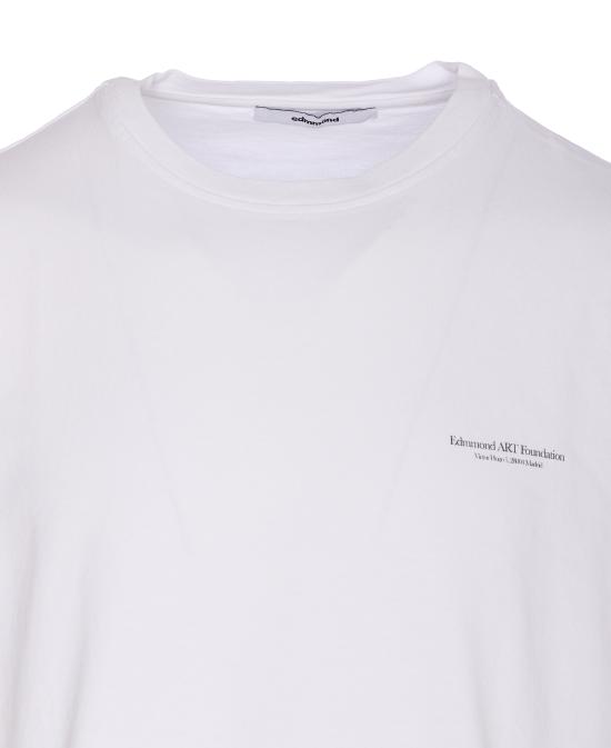25FW 에드몬드 스튜디오 반팔 티셔츠 3021000 WHITE White - EDMMOND STUDIOS