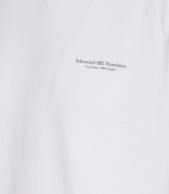 25FW 에드몬드 스튜디오 반팔 티셔츠 3021000 WHITE White - EDMMOND STUDIOS