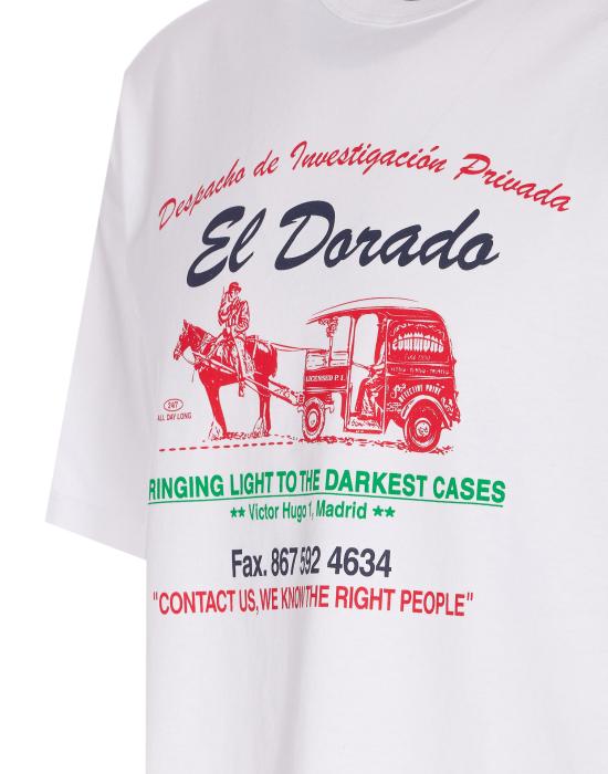 25FW 에드몬드 스튜디오 반팔 티셔츠 3019000 WHITE White - EDMMOND STUDIOS