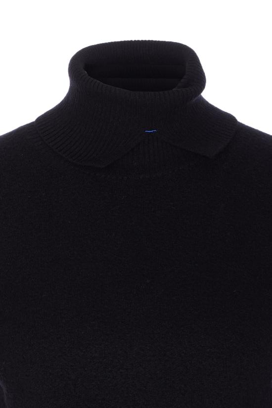 25FW 버버리 울 블렌드 스웨터 울 블렌드  8113584 A1189 Black - BURBERRY