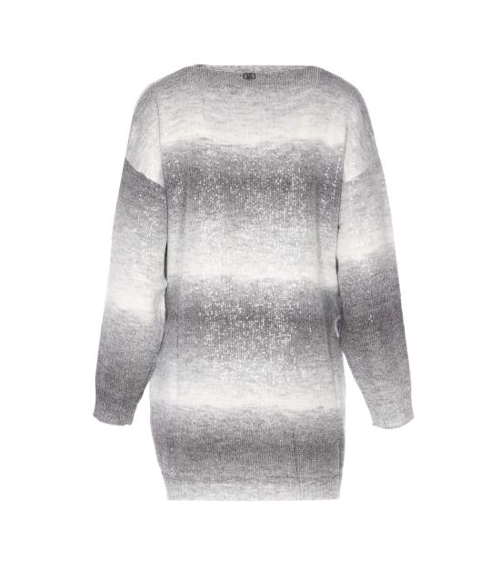 25FW 리우조 가디건 MF5248MA14R L9020 Grey - LIU JO